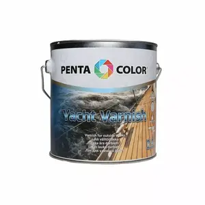 Varnish PENTACOLOR Yacht Gloss 2.5 L — clear protective marine varnish, 2.5L
