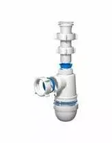ANI PLAST C0120 Sink Siphon 1 1/2 inch with 40mm Pipe Connection