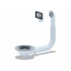 Sink overflow assembly ANI_PLAST N305SDIYEU 3 1/2" plastic