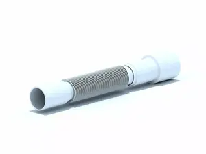 ANI PLAST K406VDEU Flexible Hose 1 1/2 inch to 40/50 mm