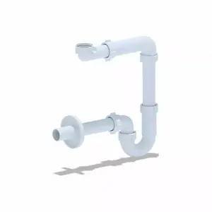 ANI PLAST DB5023EU izlietnes sifons 1 1/4 collas x 32 mm bez izplūdes