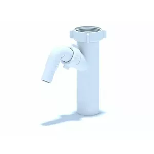 Drainage hose ANI_PLAST M140EU for washing machine, connector 1 1/2", inner Ø 40 mm