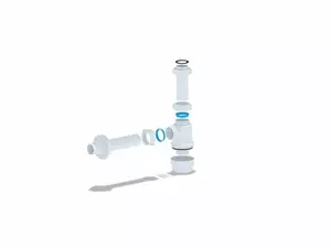 ANI PLAST A0124EU Sink Siphon with 1 1/2 inch connection and 40 mm pipe