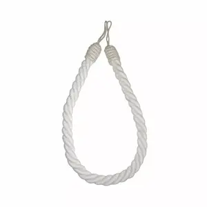 LUANCE Cotton Rope Tieback, Off White