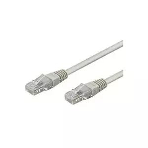 Networking cable Goobay CAT 6-100 UTP RJ-45 1m Grey
