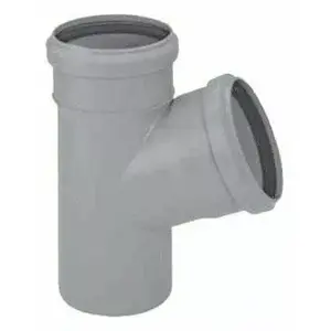MAGNAPLAST TEE INTERNAL D110/110x67 PP — внутренний тройник для труб, полипропилен, D110 на 110×67