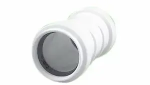 MAGNAPLAST Double Socket Coupling PP 32 White