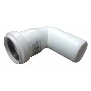Plastic soil and waste pipe bend MAGNAPLAST 421208 — 32×45° white