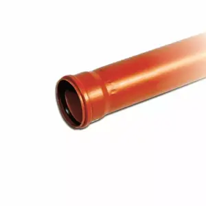Труба MAGNAPLAST PIPE EXTERNAL D110 SN4 0.5M 3.2MM для наружной канализации, D110, SN4, 0.5 м, стенка 3.2 мм