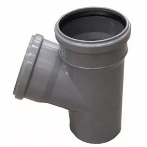 WAVIN Отвод S&W 110x110/67 PVC серый дренажный фитинг