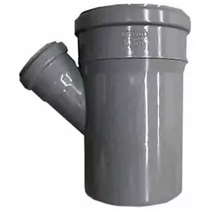 WAVIN BRANCH S&W 110x50/45 PVC серый тройник/ответвление для канализации