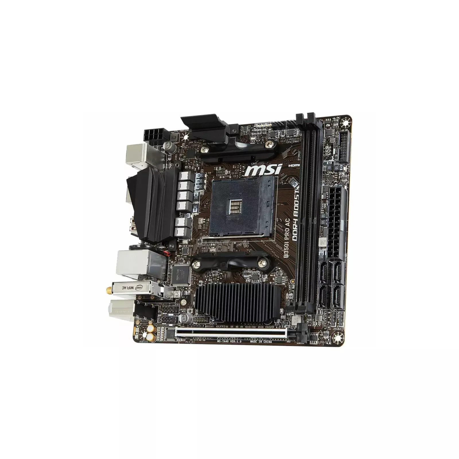 MSI PRO AC AMD B350I | Motherboards | AiO.lv