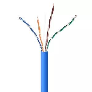Networking cable Gembird U/UTP Cat5e 305 m Blue UPC-5004E-SOL-B, 24 AWG, no connectors