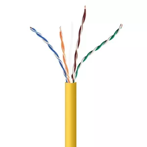Networking Cable Gembird UPC-5004E-SOL-Y U/UTP Cat5e 305m Yellow