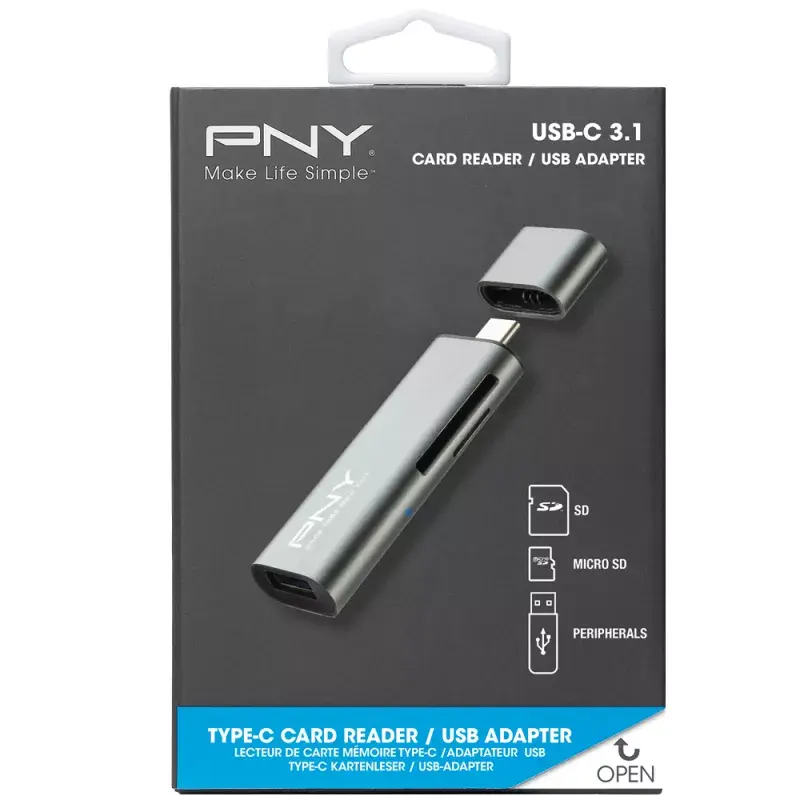 Картридер PNY R-TC-UA-3N1E01-RB Photo 2