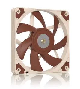 Вентилятор Noctua NF-A12x15 PWM 120 мм, макс. 1850 об/мин, 23,9 дБ, бежево-коричневый