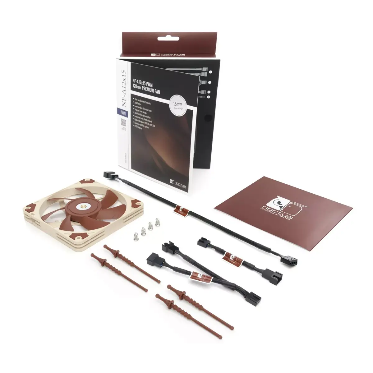 Noctua NF-A12x15 PWM 120 мм вентилятор Photo 4