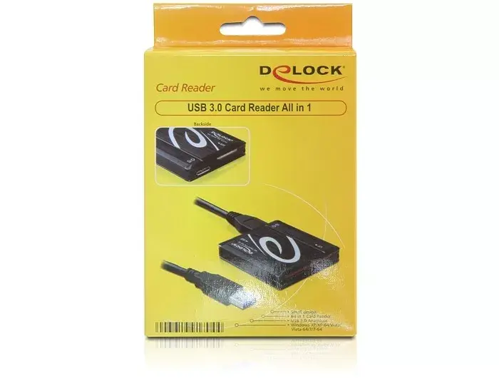 Card Reader DeLOCK USB 3.0 All in 1 91704 Photo 2