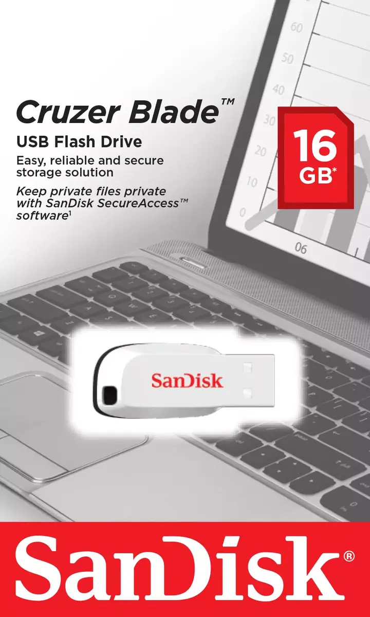 USB флеш-память SanDisk 16 ГБ Cruzer Blade Photo 4