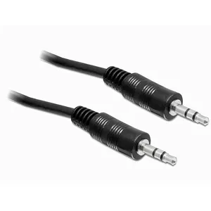 Audio cable DeLOCK 84438 5m 3.5mm Male to Male Black
