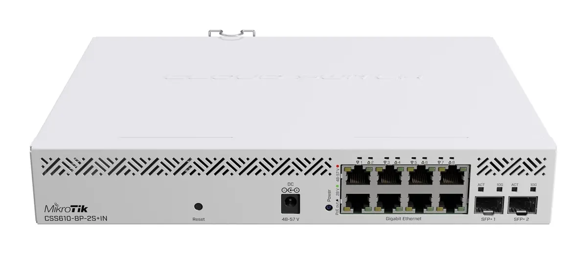 Managed Switch Mikrotik CSS610-8P-2S+IN Photo 6