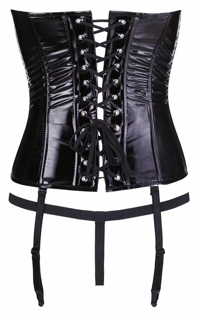 Korsete Black Level vinila bez lencēm XL Photo 7