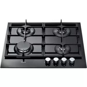 Whirlpool AKT 6455/NB hob Black Built-in Gas 4 zone(s)