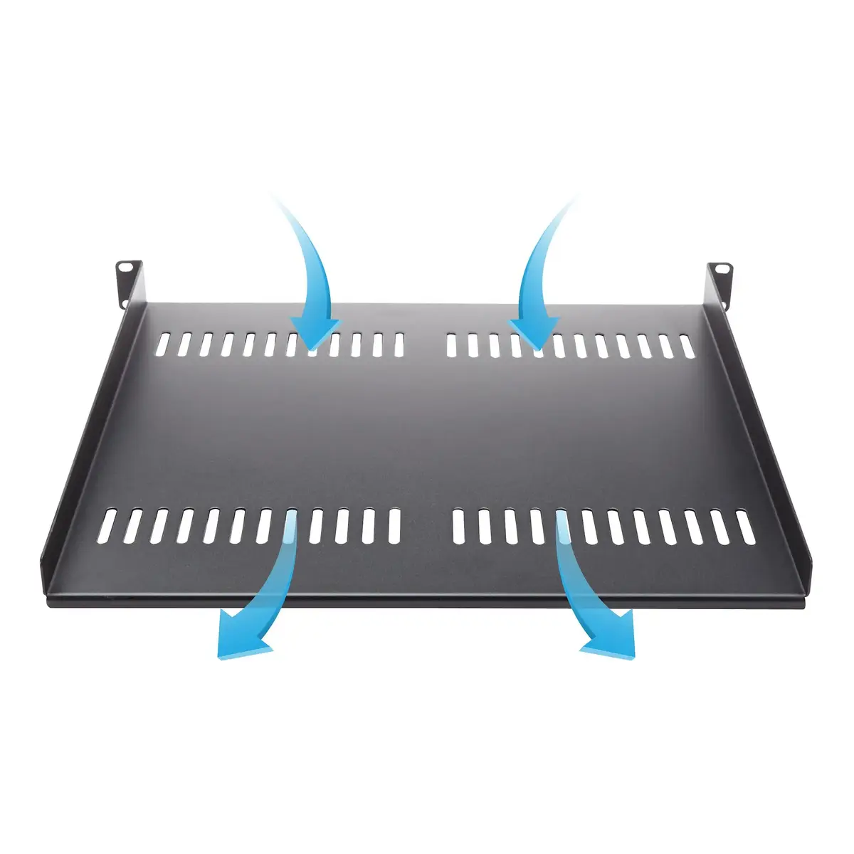 StarTech CABSHELF116V 1U Ventilējams statīva plaukts Photo 9