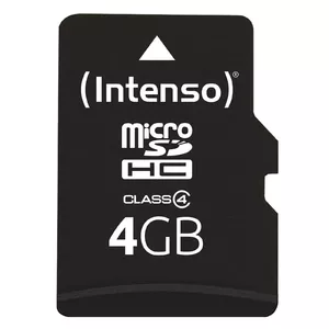 Memory Card Intenso 4GB MicroSDHC Class 4 3403450