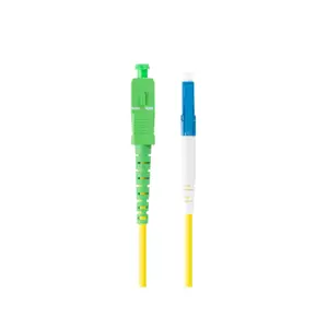 Fibre optic cable LANBERG FO-LUSA-SS11-0020-YE, 2 m, G.657.A1, SC–SC, yellow
