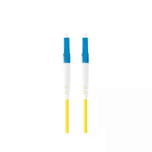 InfiniBand/fibre optic cable Lanberg FO-LULU-SS11-0100-YE 10 m LC Yellow