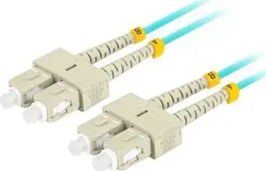 Оптоволоконный кабель LANBERG FO-SUSU-MD31-0030-TQ 3 м OM3 SC–SC Aqua