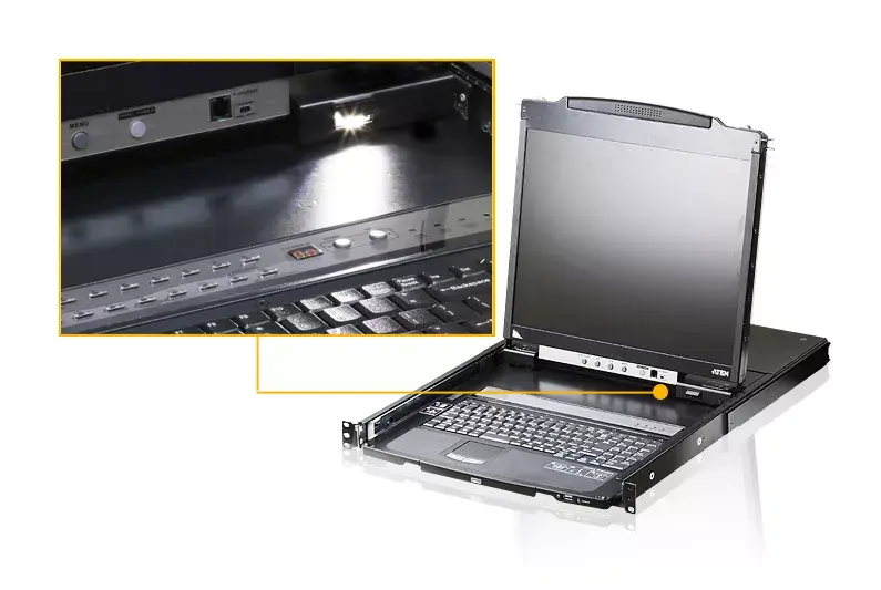 ATEN CL5800N 19" рэковая консоль Photo 3