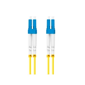 Fibre optic cable LANBERG FO-LULU-SD11-0030-YE, 3 m, G.657.A1, LC–LC, yellow