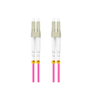 Fibre optic cable LANBERG FO-LULU-MD41-0020-VT 2 m OM4 LC–LC Violet