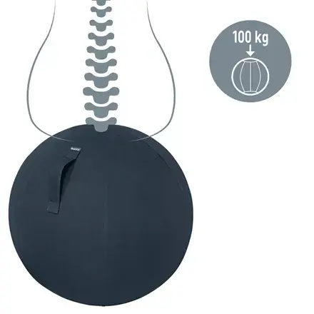Пуф LEITZ Ergo Cosy Grey 650 мм Photo 5