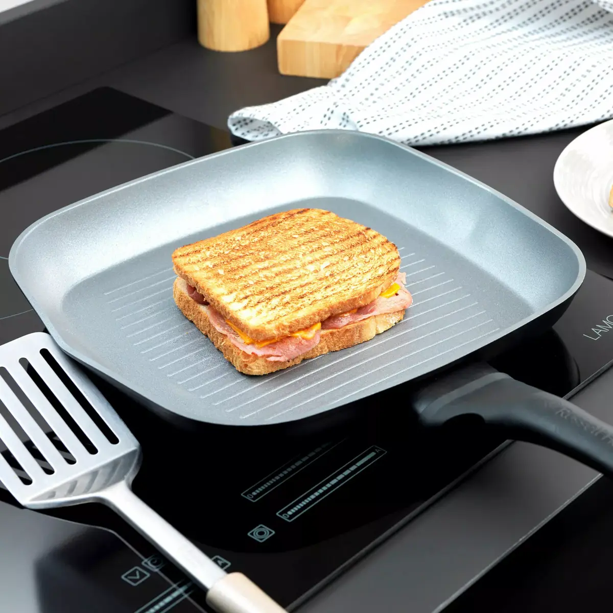 Russell Hobbs RH01861EU7 28 cm Crystaltech griddle Photo 4