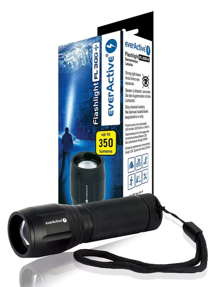 Фонарь everActive FL-300+ CREE XP-G3 350 лм Photo 12