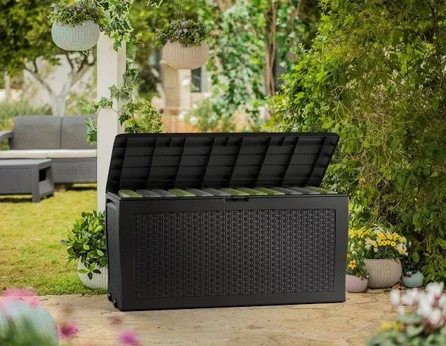 Keter Samoa Rattan 270L storage box Photo 4