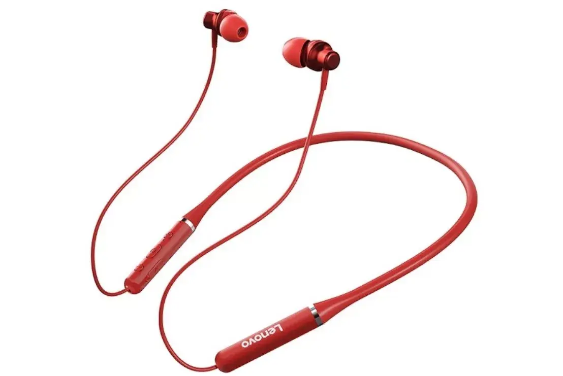 Беспроводные наушники Lenovo HE05 RED Photo 1