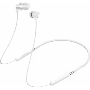 Austiņas Lenovo HE05 bezvadu Bluetooth ausu iekšējās baltas