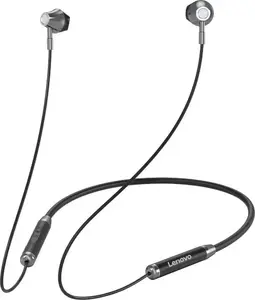 Bezvadu ausis Lenovo HE06 Moving-Coil Bluetooth, melnas