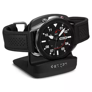 Stand Spigen S352 Night Stand for Galaxy Watch (Black) — compatible with Galaxy Watch Classic, 4, 3, Active 2, 1