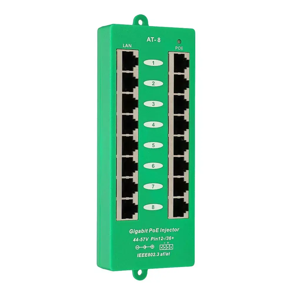 Extralink ACTIVE POE INJECTOR 8 PORT GIGABIT Photo 4