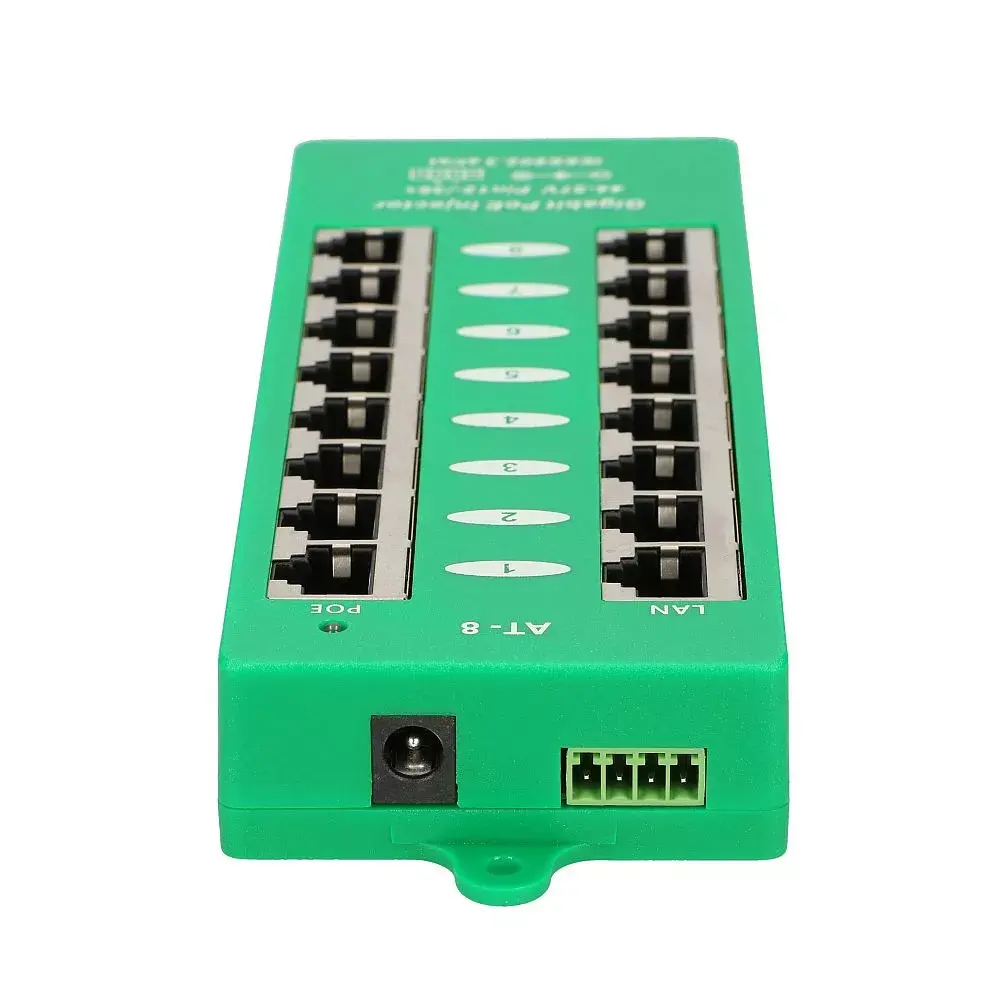 Extralink ACTIVE POE INJECTOR 8 PORT GIGABIT Photo 5