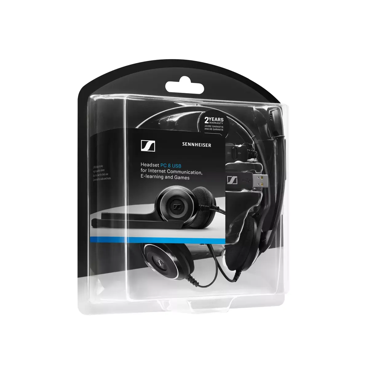 Austiņas Sennheiser PC 8 USB Photo 9