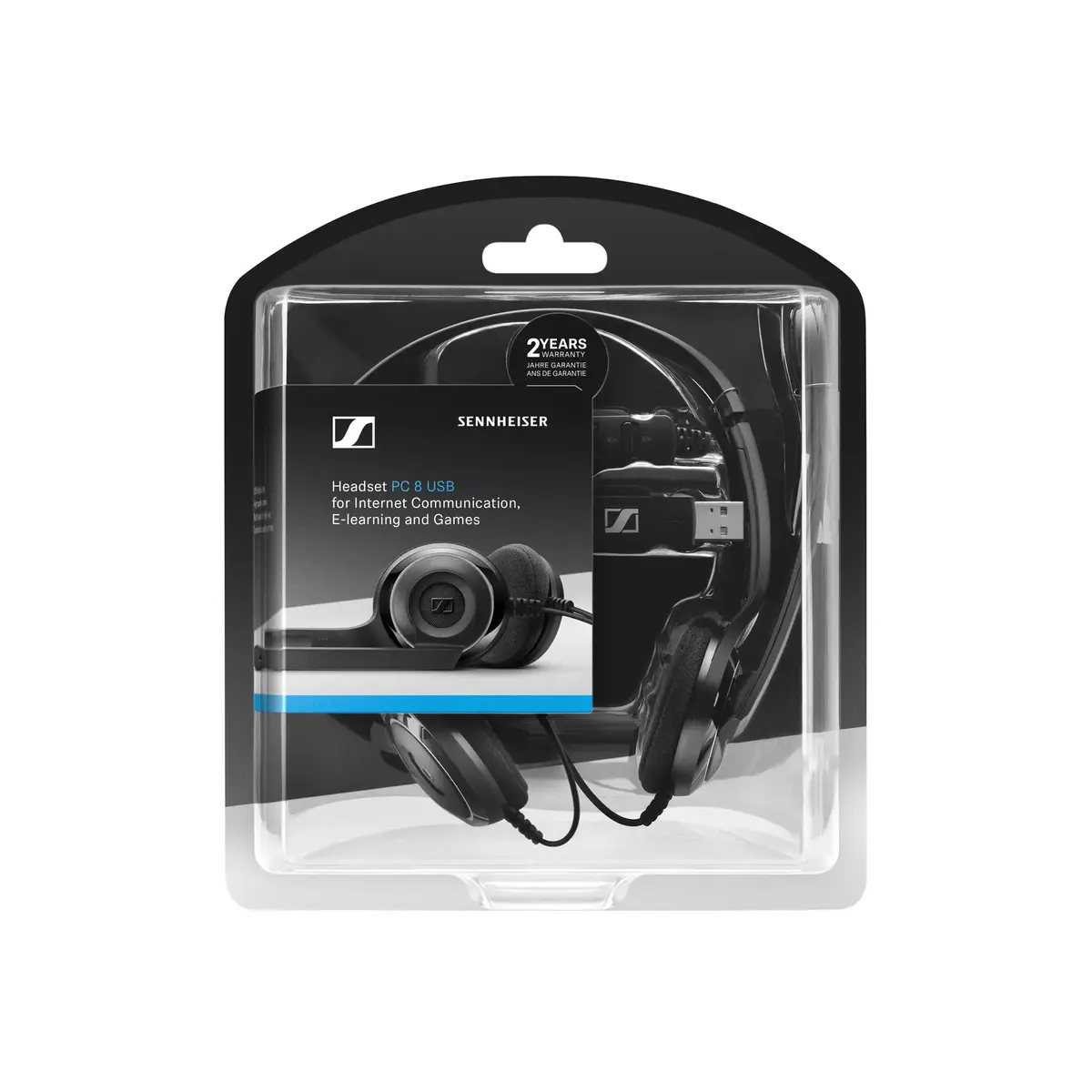Austiņas Sennheiser PC 8 USB Photo 10