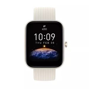 Amazfit Bip 3 Pro 4,29 cm (1.69") TFT 44 mm Цифровой 240 x 280 пикселей Сенсорный экран Кремовый GPS (спутниковый)