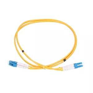 Fibre optic patchcord Extralink LC/UPC – LC/UPC, Single-mode duplex, G.657.A1, 3 mm, 1 m
