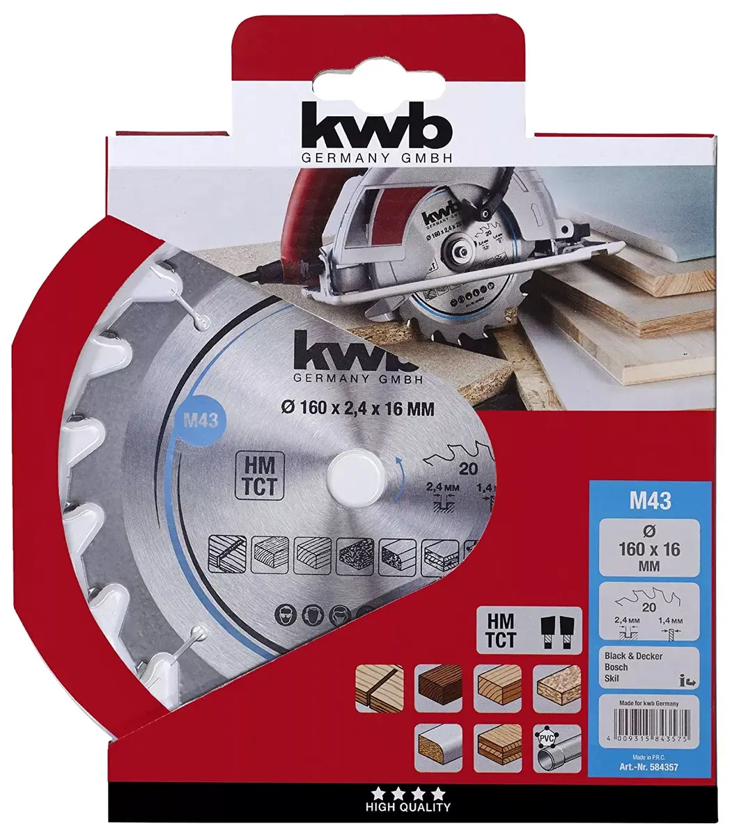 Пила дисковая KWB 584357 Photo 2